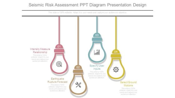 Seismic Risk Assessment Ppt Diagram Presentation Design