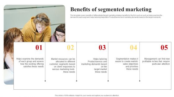 Selecting And Developing An Effective Target Market Strategy Benefits Of Segmented Marketing Graphics PDF