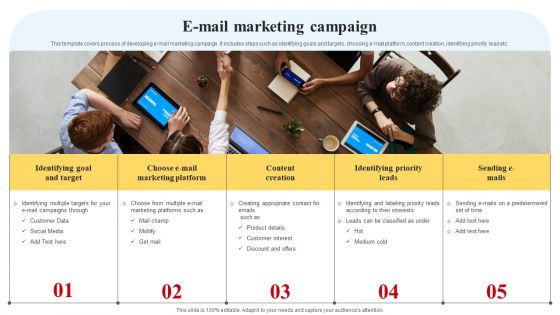 Selecting And Developing An Effective Target Market Strategy E Mail Marketing Campaign Guidelines PDF