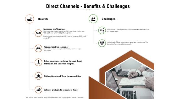 Selecting Appropriate Distribution Channel New Product Direct Channels Benefits And Challenges Download PDF