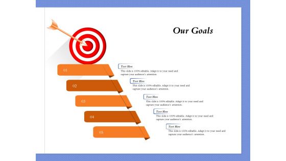 Selecting The Right Channel Strategy Our Goals Ppt PowerPoint Presentation Inspiration Graphic Images PDF