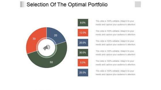 Selection Of The Optimal Portfolio Template 1 Ppt PowerPoint Presentation Summary Outfit Selection Of The Optimal Portfolio Template 1 Ppt PowerPoint Presentation Summary Outfit