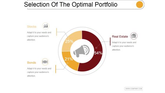 Selection Of The Optimal Portfolio Template 2 Ppt PowerPoint Presentation Designs Download Selection Of The Optimal Portfolio Template 2 Ppt PowerPoint Presentation Designs Download