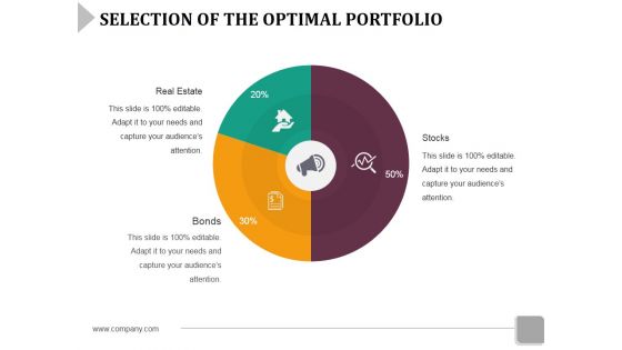 Selection Of The Optimal Portfolio Template 2 Ppt Powerpoint Presentation Infographic Template Example File