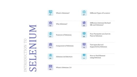 Selenium Automation Testing Introduction To Selenium Ppt Show Themes PDF