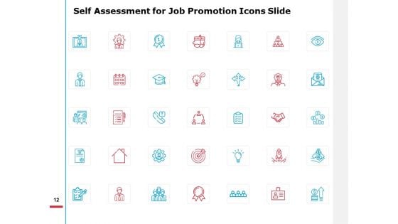 Self Assessment For Job Promotion Ppt PowerPoint Presentation Complete Deck With Slides