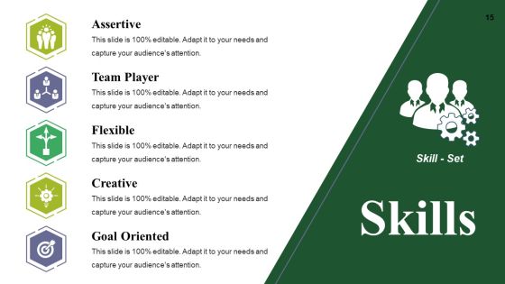 Self Introduction In Interview For Job Ppt PowerPoint Presentation Complete Deck With Slides Slide15