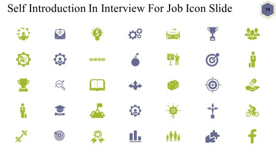 Self Introduction In Interview For Job Ppt PowerPoint Presentation Complete Deck With Slides Slide19