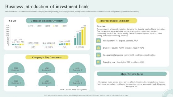 Sell Side M And A Pitchbook With Deal Overview Business Introduction Of Investment Bank Microsoft PDF