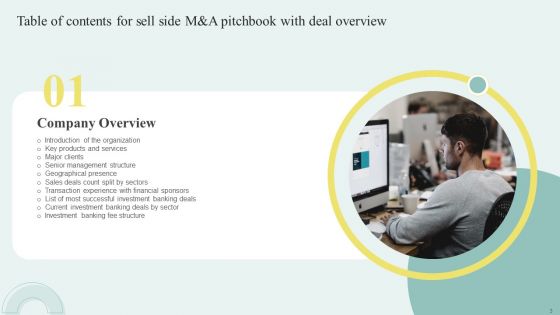 Sell Side M And A Pitchbook With Deal Overview Ppt PowerPoint Presentation Complete Deck With Slides