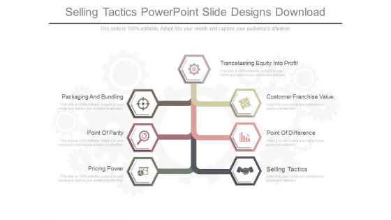 Selling Tactics Powerpoint Slide Designs Download