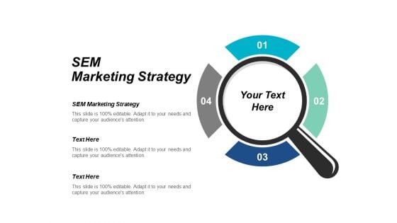 Sem Marketing Strategy Ppt PowerPoint Presentation Portfolio Inspiration Cpb