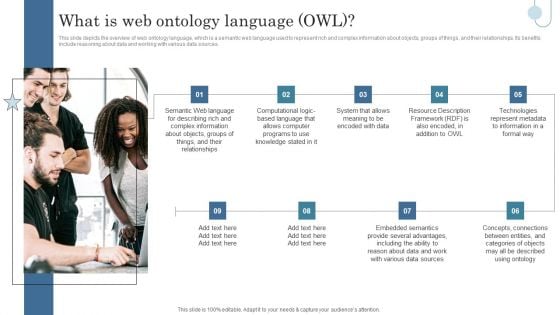 Semantic Data Searching Technique What Is Web Ontology Language Owl Summary PDF