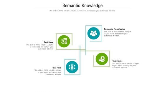 Semantic Knowledge Ppt PowerPoint Presentation Ideas Show Cpb