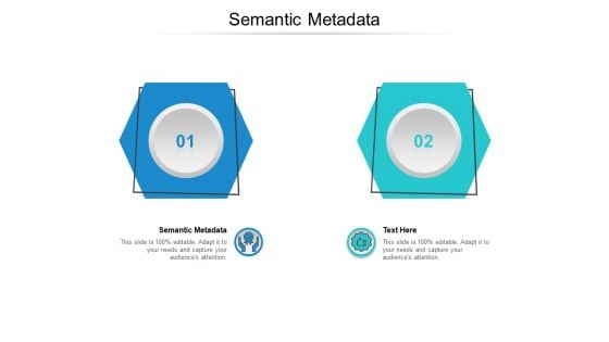 Semantic Metadata Ppt PowerPoint Presentation Outline Show Cpb