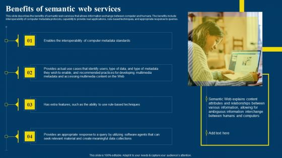 Semantic Web Business Framework Advantages IT Benefits Of Semantic Web Professional PDF