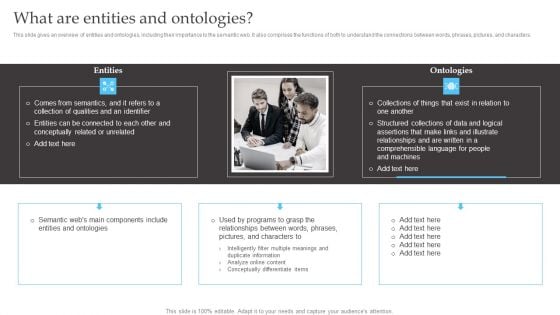 Semantic Web Fundamentals What Are Entities And Ontologies Introduction PDF
