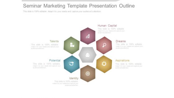 Seminar Marketing Template Presentation Outline Seminar Marketing Template Presentation Outline