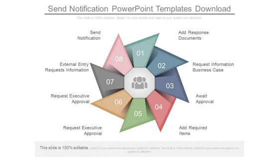 Send Notification Powerpoint Templates Download