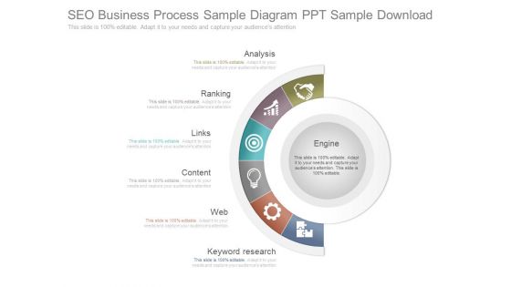 Seo Business Process Sample Diagram Ppt Sample Download