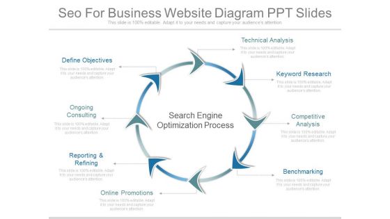 Seo For Business Website Diagram Ppt Slides Seo For Business Website Diagram Ppt Slides