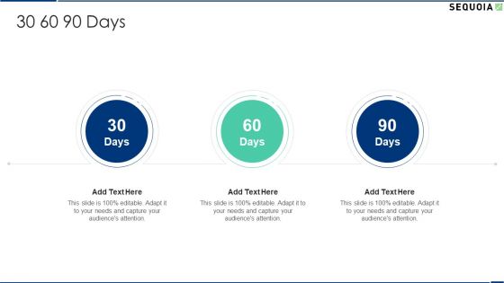 Sequoia Company Capital Raising Elevator 30 60 90 Days Ideas PDF