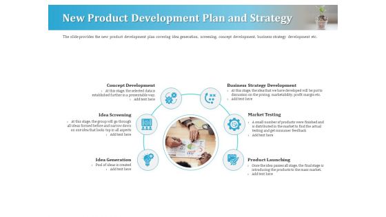 Series A Funding For Start Up New Product Development Plan And Strategy Download PDF