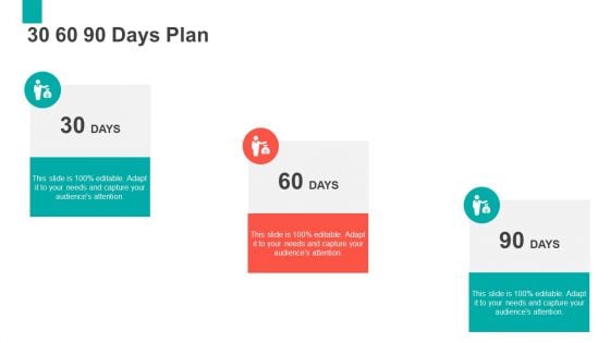 Series B Capital Funding Pitch Deck 30 60 90 Days Plan Background PDF