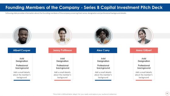 Series B Capital Investment Pitch Deck Ppt PowerPoint Presentation Complete With Slides