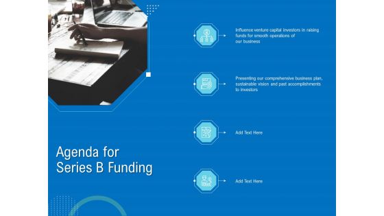 Series B Funding For Startup Capitalization Agenda For Series B Funding Themes PDF