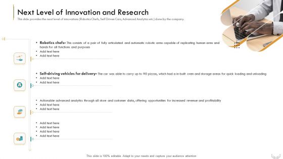 Series B Funding Investors Next Level Of Innovation And Research Inspiration PDF