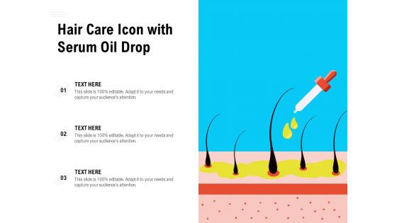 Serum Drops On Hair Scalp Vector Ppt PowerPoint Presentation File Templates PDF