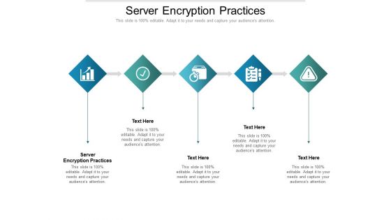 Server Encryption Practices Ppt PowerPoint Presentation Pictures Outline Cpb Pdf