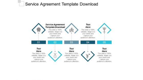 Service Agreement Template Download Ppt PowerPoint Presentation Layouts Graphics Design Cpb