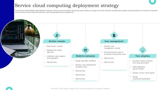 Service Cloud Computing Deployment Strategy Inspiration PDF