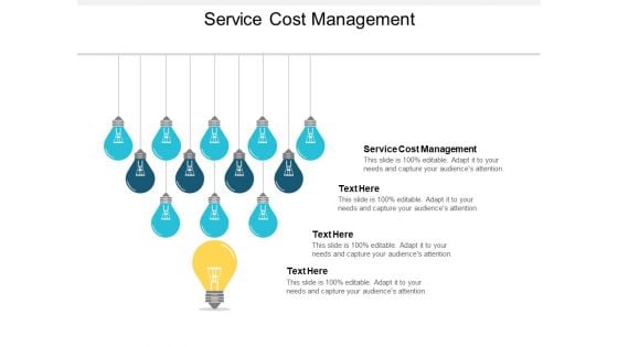 Service Cost Management Ppt PowerPoint Presentation Layouts Gallery Cpb