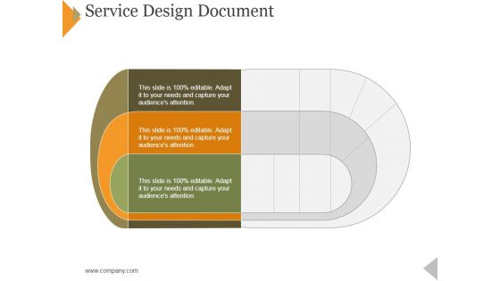 Service Design Document Template 1 Ppt PowerPoint Presentation Outline Infographic Template