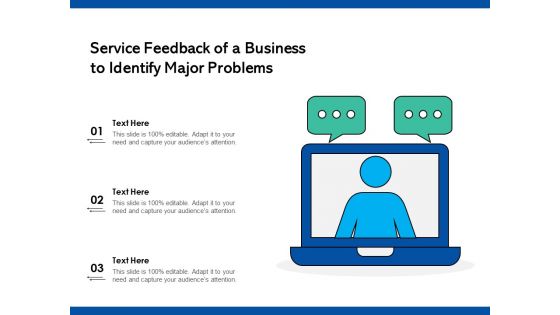 Service Feedback Of A Business To Identify Major Problems Ppt PowerPoint Presentation Gallery Topics PDF Service Feedback Of A Business To Identify Major Problems Ppt PowerPoint Presentation Gallery Topics PDF
