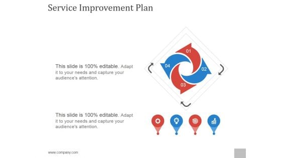 Service Improvement Plan Ppt PowerPoint Presentation Slides