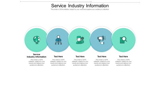 Service Industry Information Ppt PowerPoint Presentation Infographic Template Inspiration Cpb Pdf