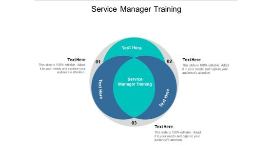 Service Manager Training Ppt PowerPoint Presentation Inspiration Designs Download Cpb