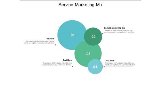 Service Marketing Mix Ppt PowerPoint Presentation Icon Introduction Cpb