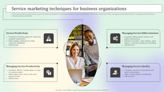 Service Marketing Techniques For Business Organizations Summary PDF Service Marketing Techniques For Business Organizations Summary PDF