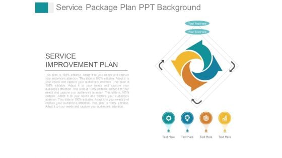 Service Package Plan Ppt Background
