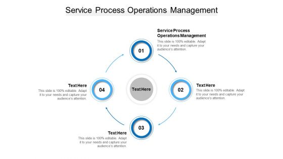 Service Process Operations Management Ppt PowerPoint Presentation Styles Portfolio Cpb