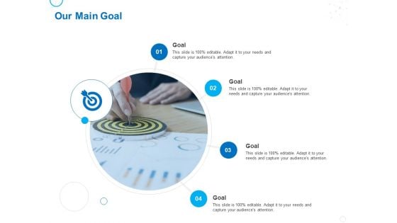 Service Strategy And Service Lifecycle Implementation Our Main Goal Ppt Summary Graphics PDF