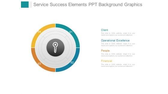 Service Success Elements Ppt Background Graphics