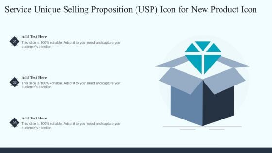 Service Unique Selling Proposition USP Icon For New Product Icon Inspiration PDF