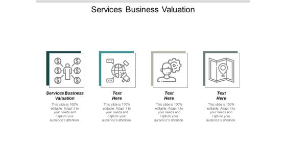 Services Business Valuation Ppt PowerPoint Presentation Pictures Design Templates Cpb