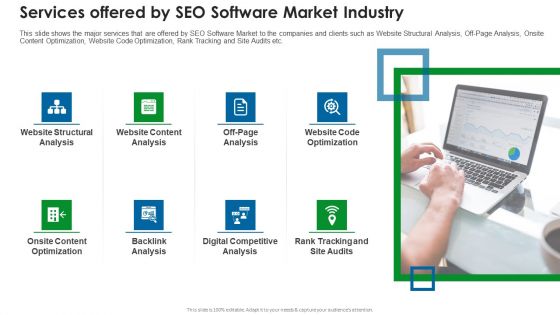 Services Offered By SEO Software Market Industry Summary PDF